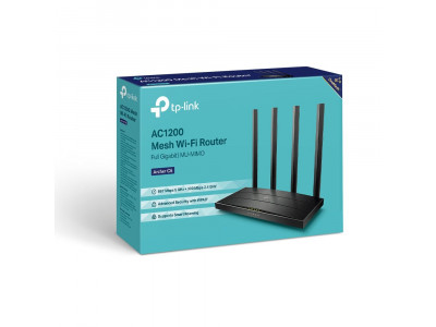 Рутер TP-Link Archer C6 v4.0 AC1200 5xGbE (нов)