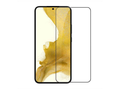 Стъклен протектор за Samsung Galaxy S22 Plus 3D Full Glue 0.3mm закалено стъкло