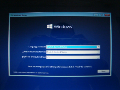 Инсталиране на операционна система Windows - с носител на клиента