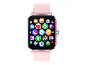 Smart Watch CANYON 1.69 inches TFT Zinic Plastic body IP67 Pink