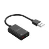 Звукова карта Sound Card Orico Headphones Mic Black USB 2.0 Звукова карта Sound Card Orico Headphones Mic Black USB 2.0