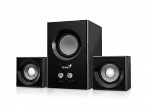 Speakers Genius SW-2.1 375 12W Wood Black