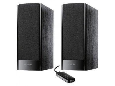 Speakers Microlab Тонколони Speakers 2.0 B-56 Black Cable remote Speakers Microlab Тонколони Speakers 2.0 B-56 Black Cable remote
