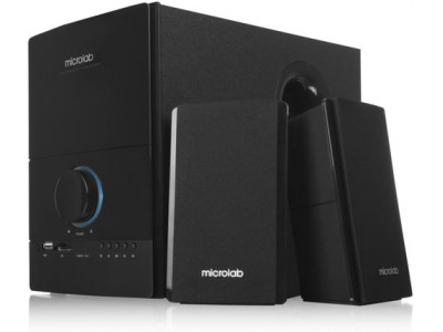 Speakers Microlab Тонколони Speakers 2.1 M500U Black USB SD 40W RMS