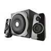 Speakers TRUST Tytan 2.1 Subwoofer Speaker Set Black 19019 Speakers TRUST Tytan 2.1 Subwoofer Speaker Set Black 19019