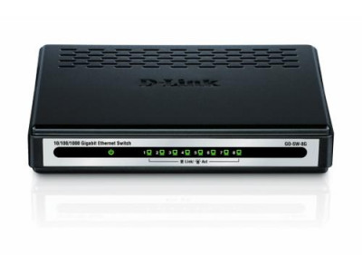 Switch D-Link GO-SW-8G 8-Port 10/100/1000Mbps Gigabit Суич