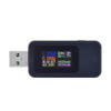 Тестер USB Power Tester LCD Screen Mini Portable Voltage Current Meter Черен