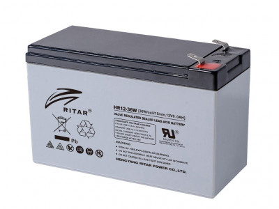 UPS Батерия RITAR 12V 9Ah HR12-36W UPS Батерия RITAR 12V 9Ah HR12-36W
