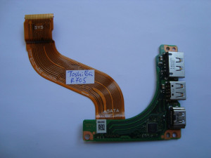 Платка USB Toshiba Portege R700 R705 HDMI eSATA Port Board G2833A