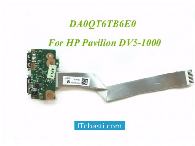 Платка USB HP Pavilion dv5-1000 DA0QT6TB6E0