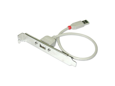 Планка USB 1 x USB 2.0 Type A-А M/F 30 см