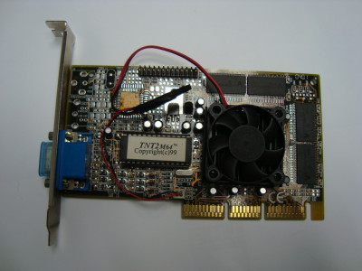 Видео карта nVidia TNT2 M64 32MB DDR AGP (втора употреба)