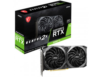 Видео карта MSI GeForce RTX 3060 Ti VENTUS 2X 8GB GDDR6 256bit