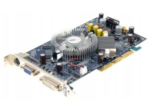 Видео карта nVidia GF7600GS 256MB DDR2 128 Bit VGA DVI AGP (втора употреба)