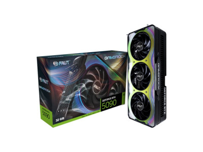 Видео карта Palit RTX 5090 GAMEROCK 32GB GDDR7