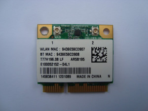 Wifi Atheros AR5B195 Sony Vaio VPC-EH PCG-71911M