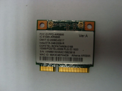 Wifi Atheros AR5B95 eMachines E443