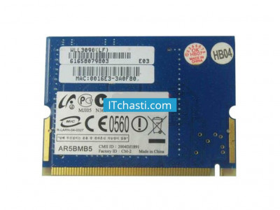 Wifi Atheros AR5BMB5 802.11b/g Toshiba Satellite L30