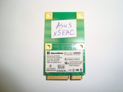 Wifi AzureWave AW-NE785 Atheros AR5B95 Asus X5EAC X5DC