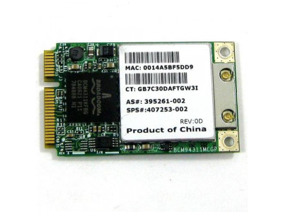 Wifi Broadcom BCM94311MCGP HP Compaq nx7300 407253-002