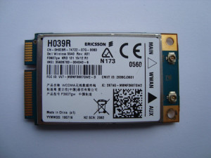 WWAN Mobile Wireless Card Dell Wireless 5540 Ericsson H039R